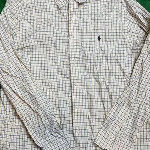 ralph lauren Long Sleeve Button Up Shirt Striped XL
